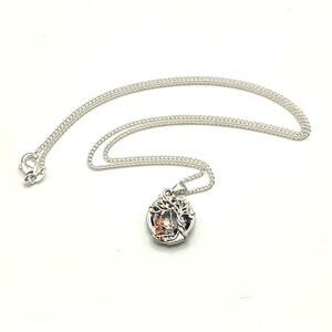 925 Sterling Silver Necklace Mother Daughter Sister Tree Swing Birthday Gift NEW